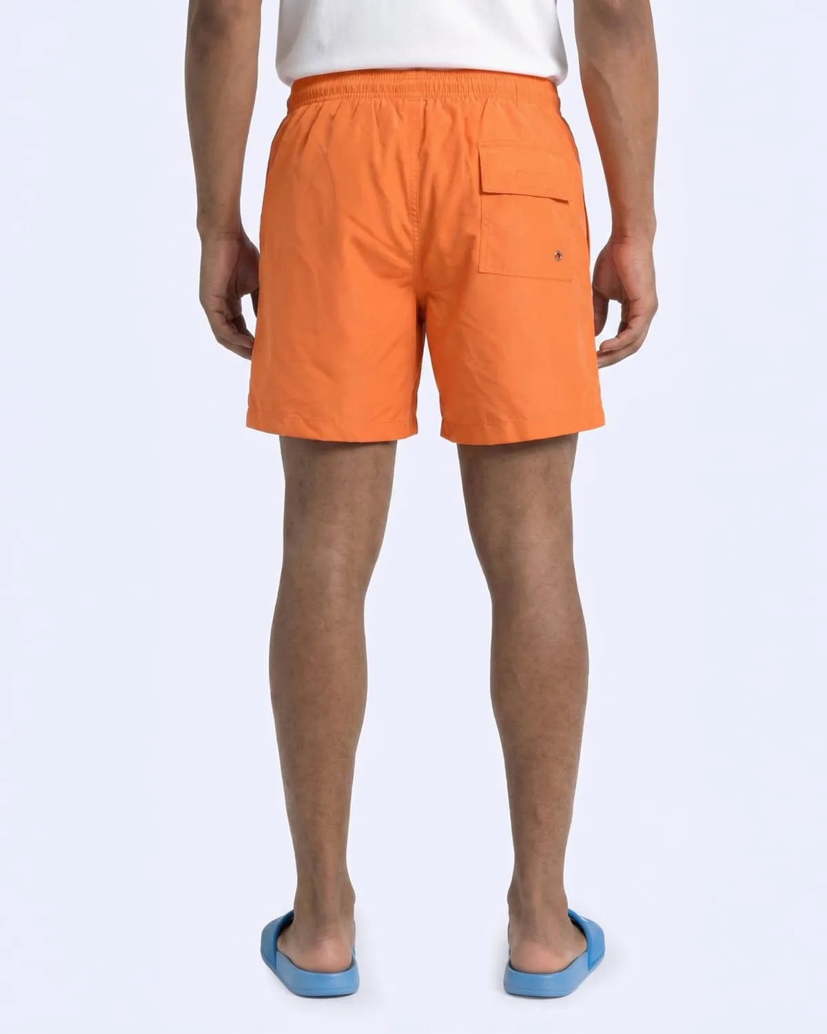 Turuncu Logo Seassa Short Erkek Koyu Turuncu Regular Mayo