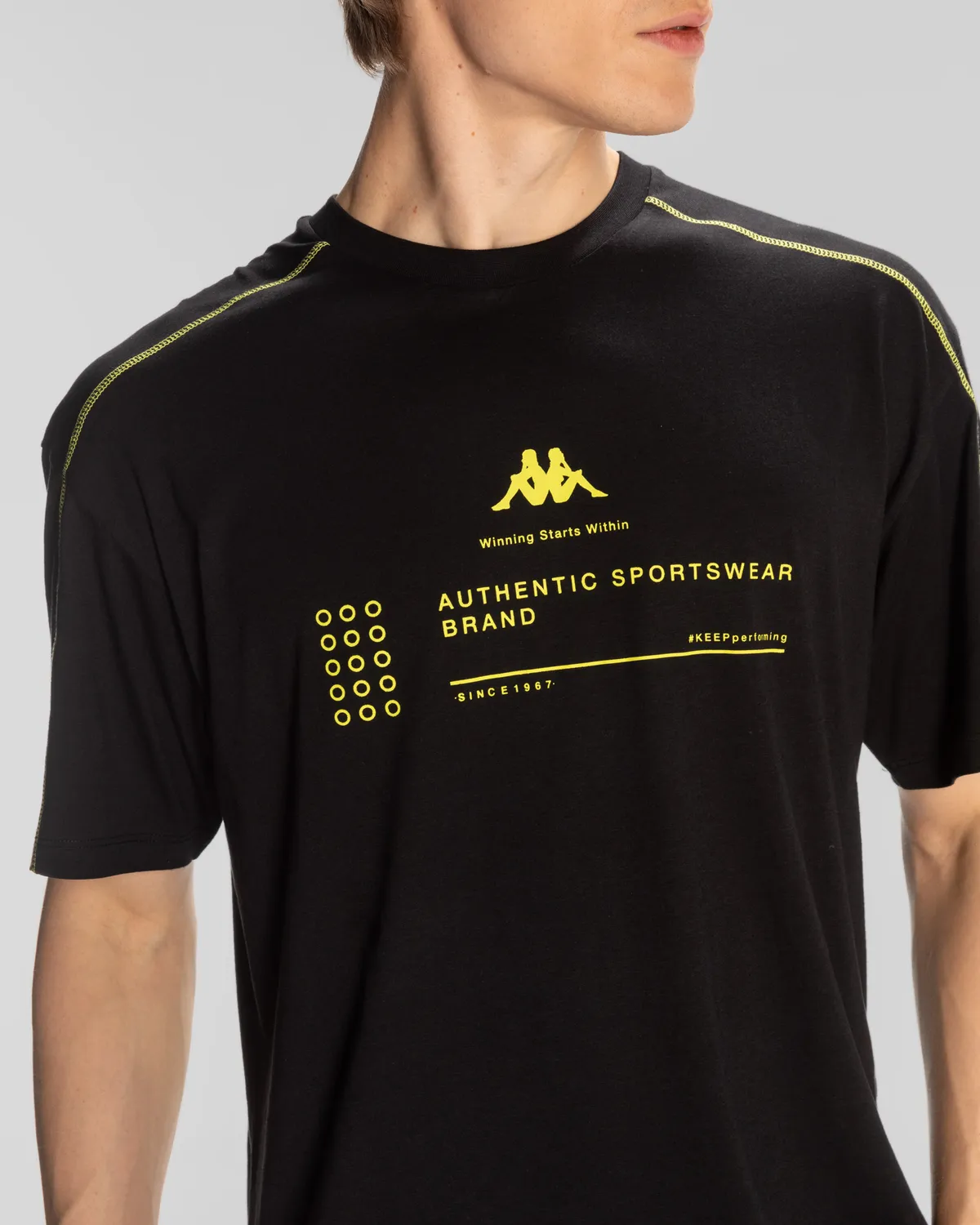 Siyah Authentic Waldo T-Shirt Erkek Siyah Regular Fit Tişört