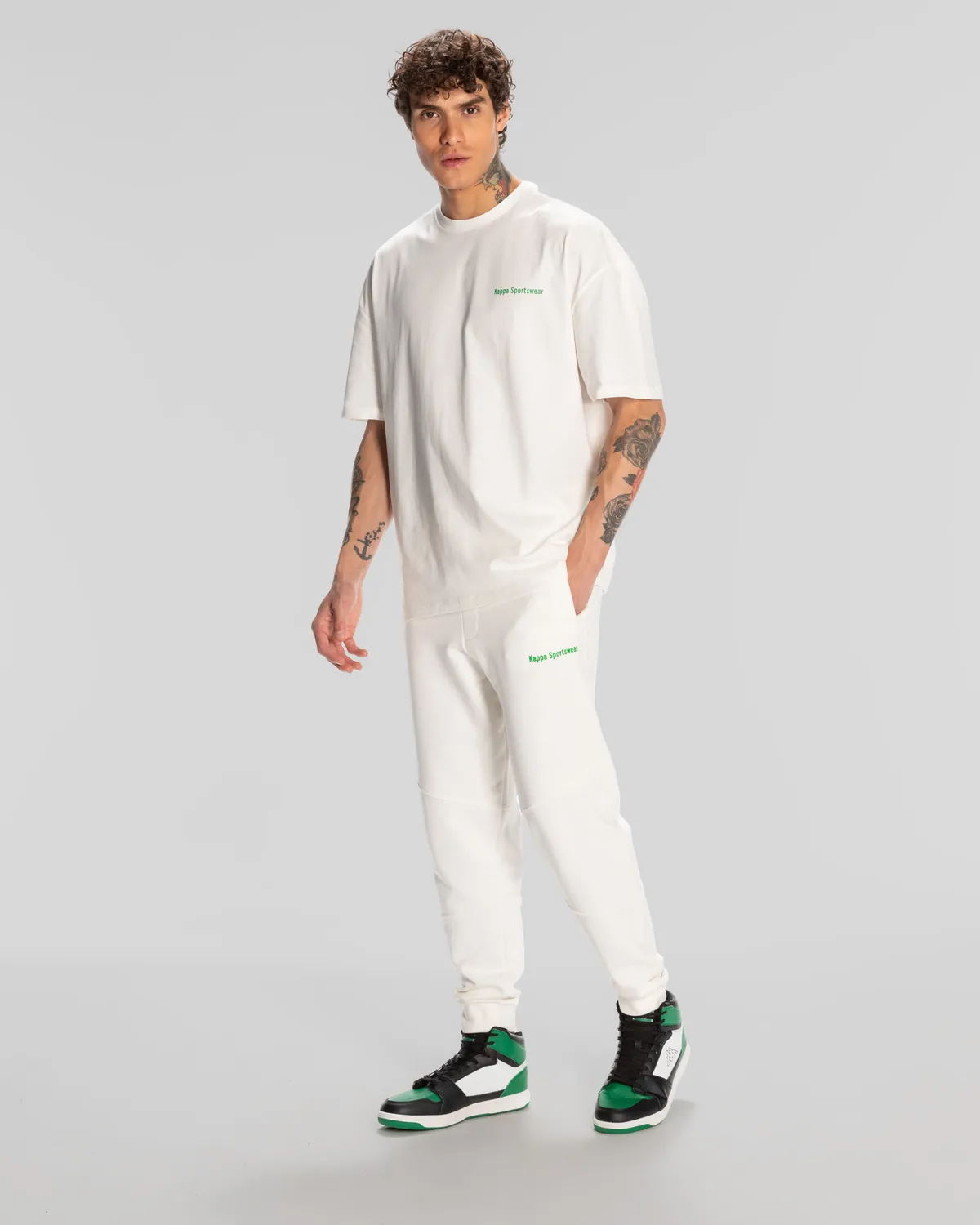 Beyaz Authentic Dan Erkek Beyaz Regular Fit Tişört