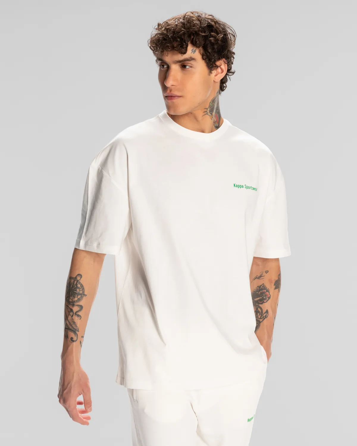 Beyaz Authentic Dan Erkek Beyaz Regular Fit Tişört