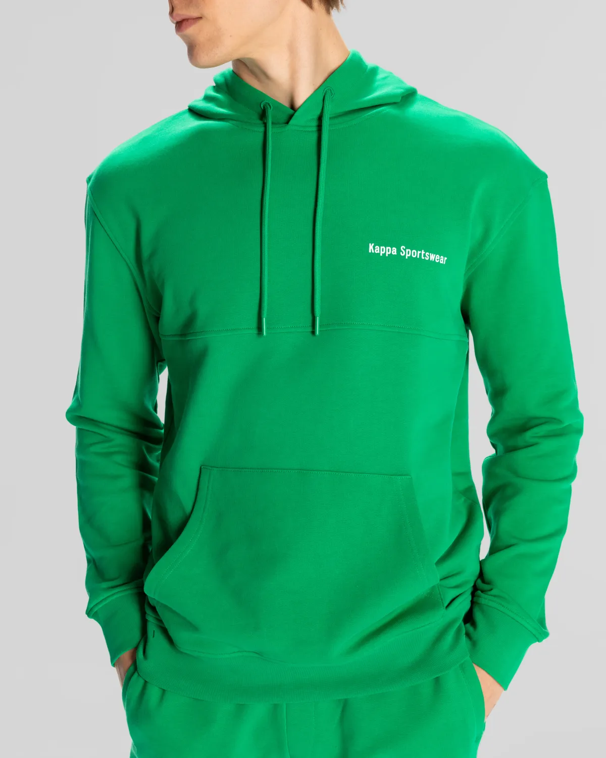 Yeşil Authentic Theo Erkek Yeşil Regular Fit Hoodie