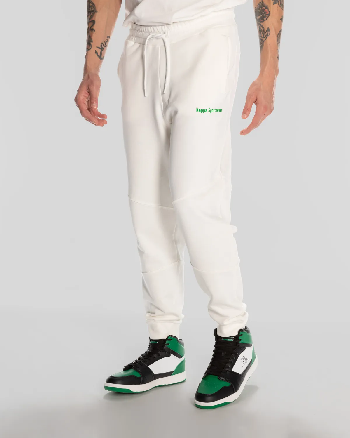 Beyaz Authentic Hunter Erkek Beyaz Regular Fit Eşofman Altı