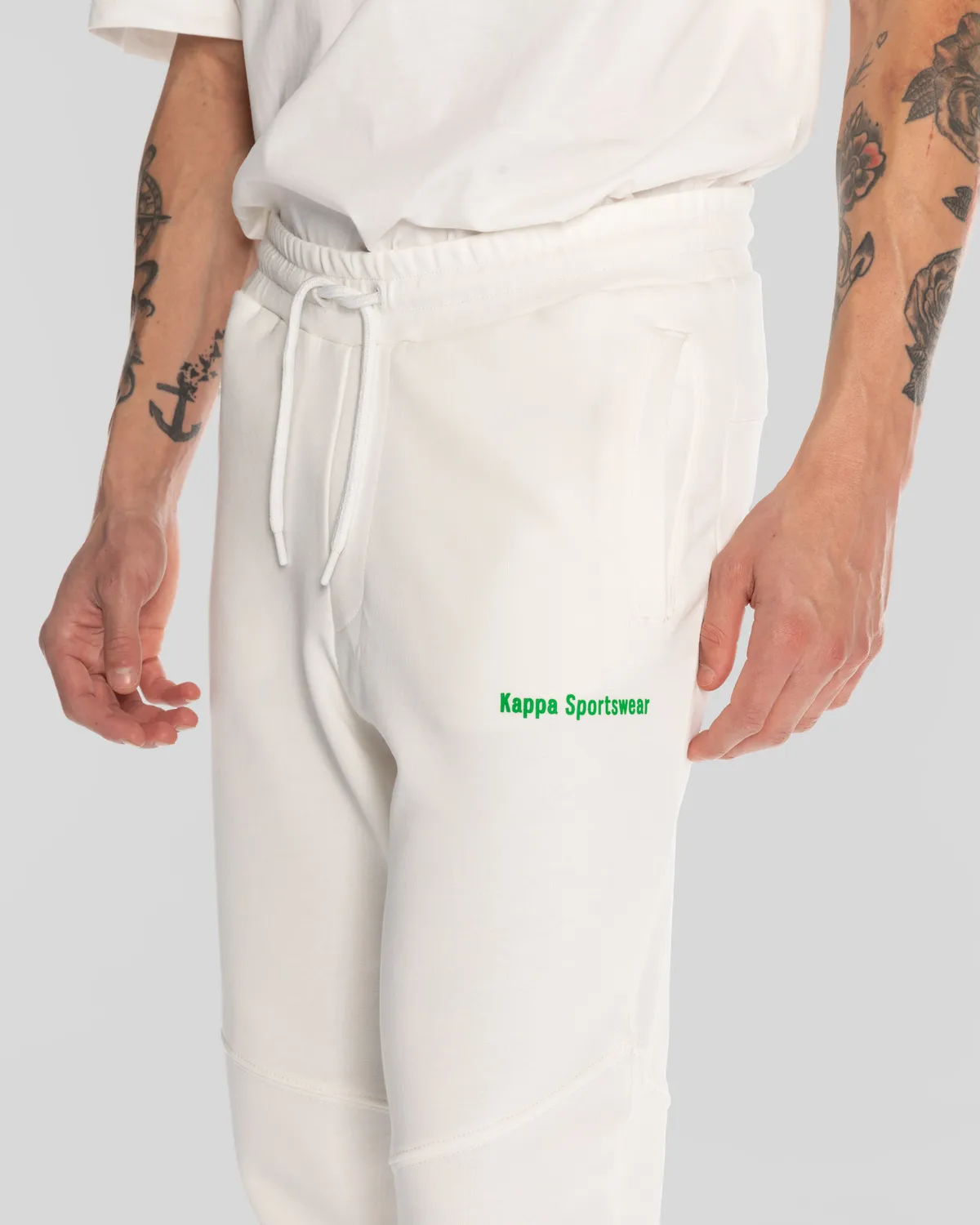 Beyaz Authentic Hunter Erkek Beyaz Regular Fit Eşofman Altı