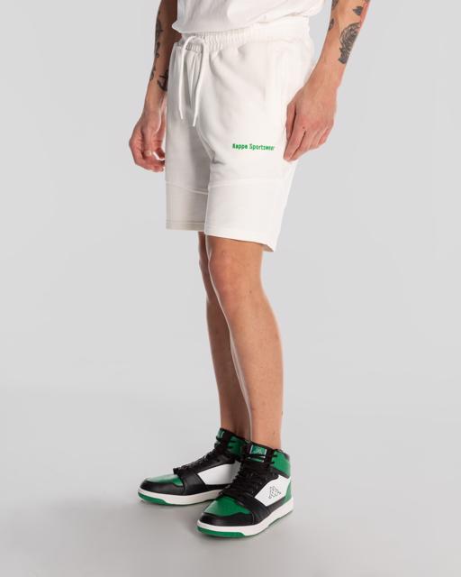 Beyaz Authentic Vincent Erkek Beyaz Regular Fit Şort - KAPPA® Türkiye