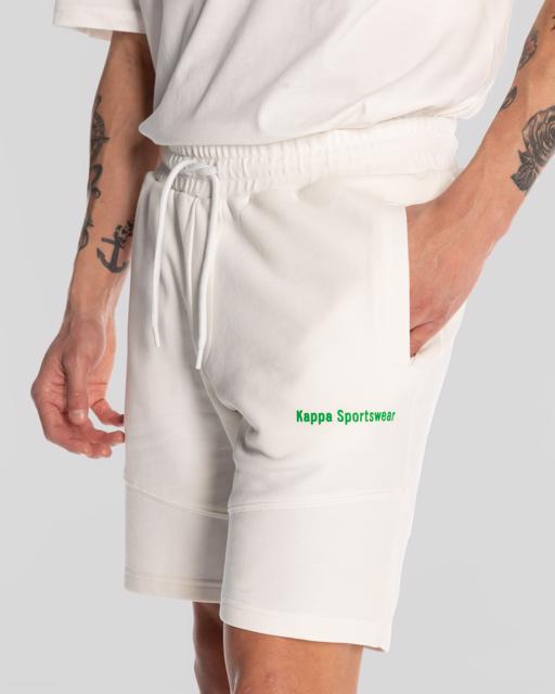 Beyaz Authentic Vincent Erkek Beyaz Regular Fit Şort - KAPPA® Türkiye