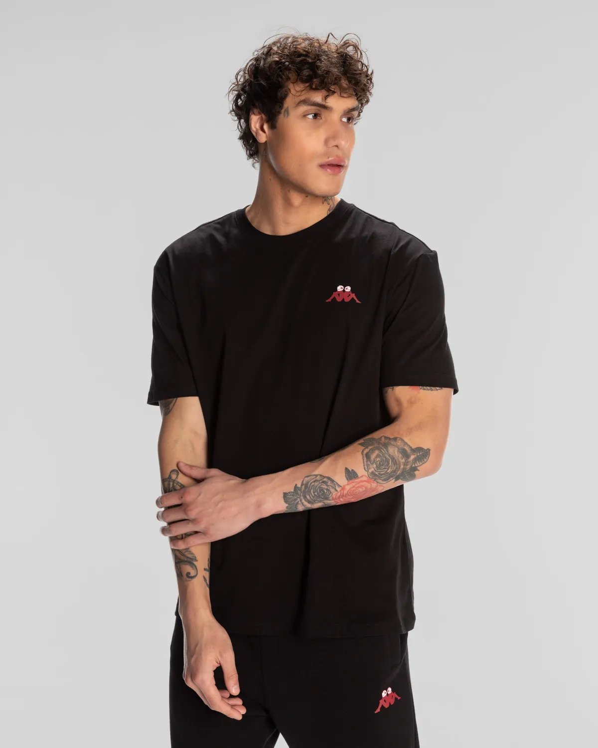 Siyah Authentic Space Jump T-Shirt Erkek Siyah Regular Fit Tişört