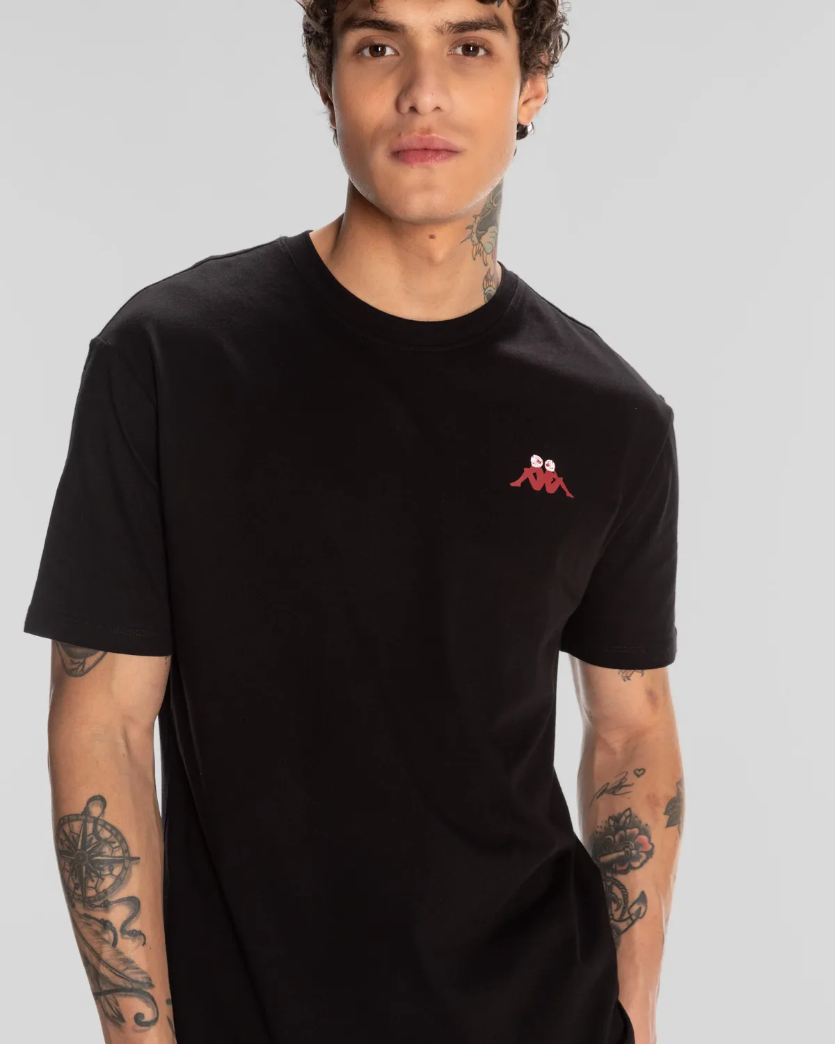 Siyah Authentic Space Jump T-Shirt Erkek Siyah Regular Fit Tişört