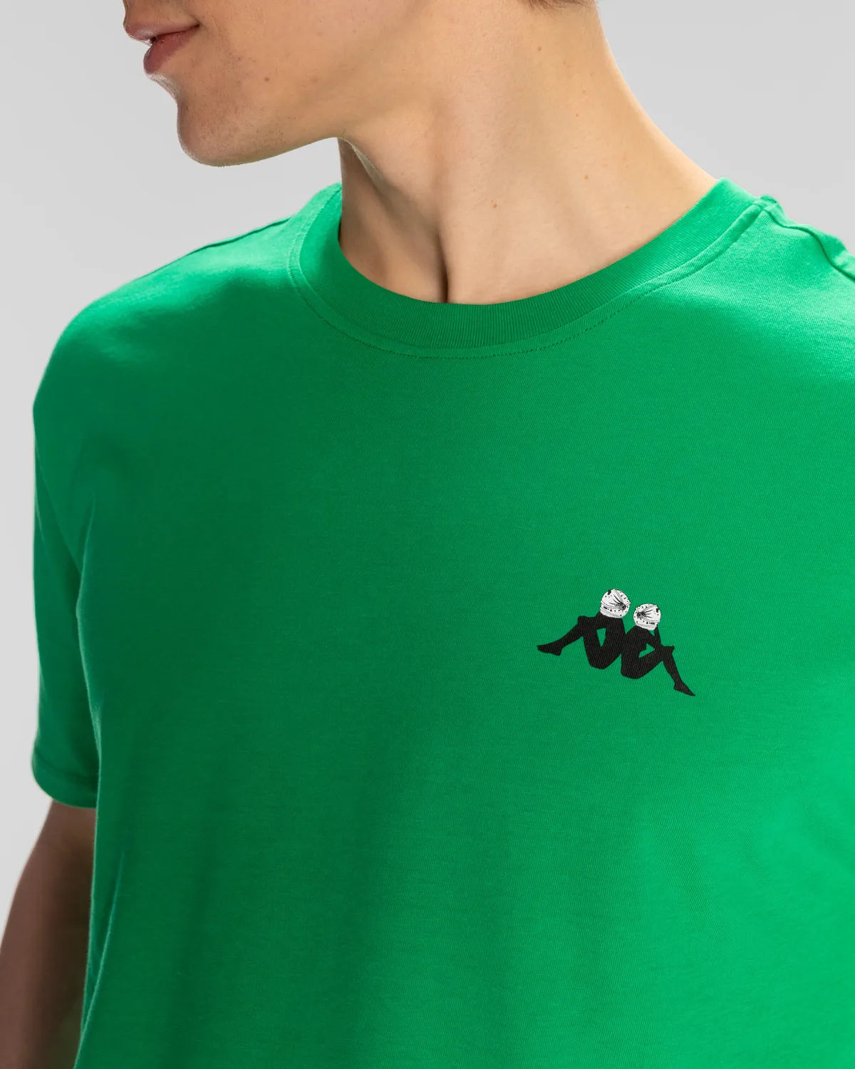 Yeşil Authentic Space Jump T-Shirt Erkek Yeşil Regular Fit Tişört