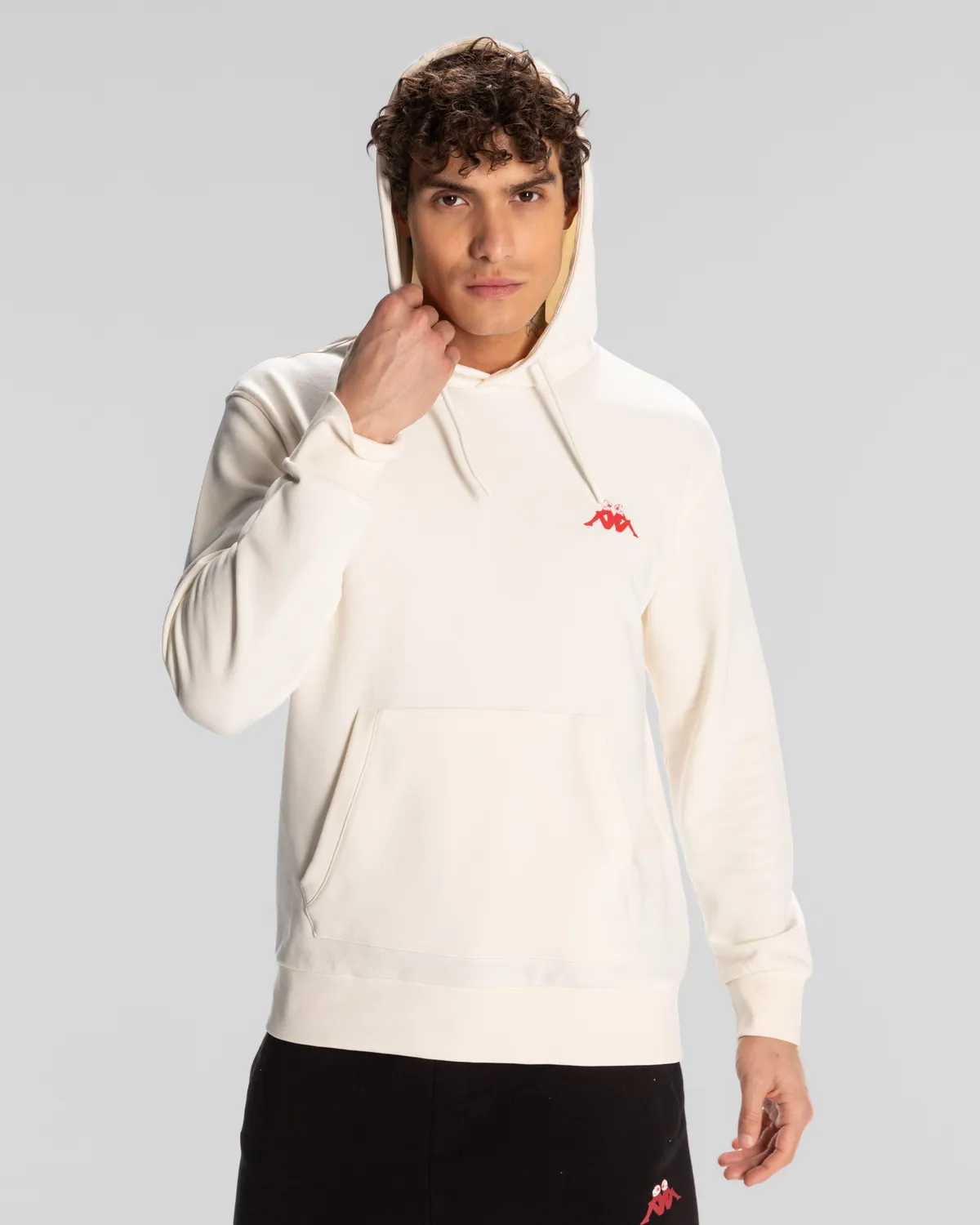 Beyaz Authentic Space Jump Hoodie Erkek Beyaz Regular Fit Hoodie