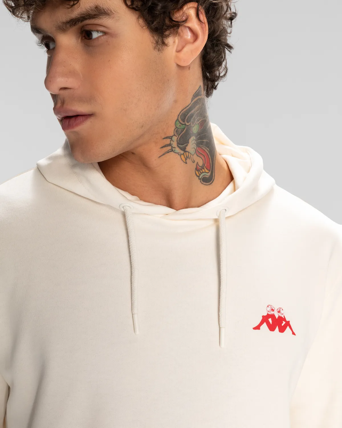 Beyaz Authentic Space Jump Hoodie Erkek Beyaz Regular Fit Hoodie