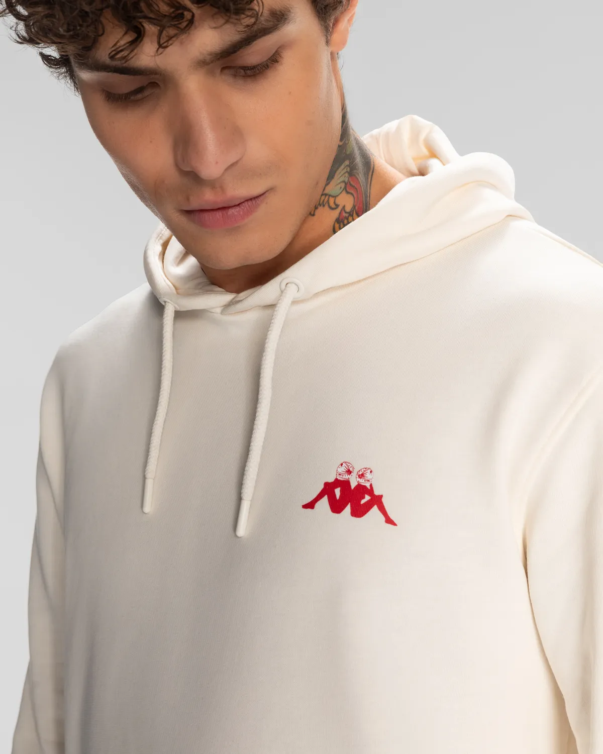 Beyaz Authentic Space Jump Hoodie Erkek Beyaz Regular Fit Hoodie