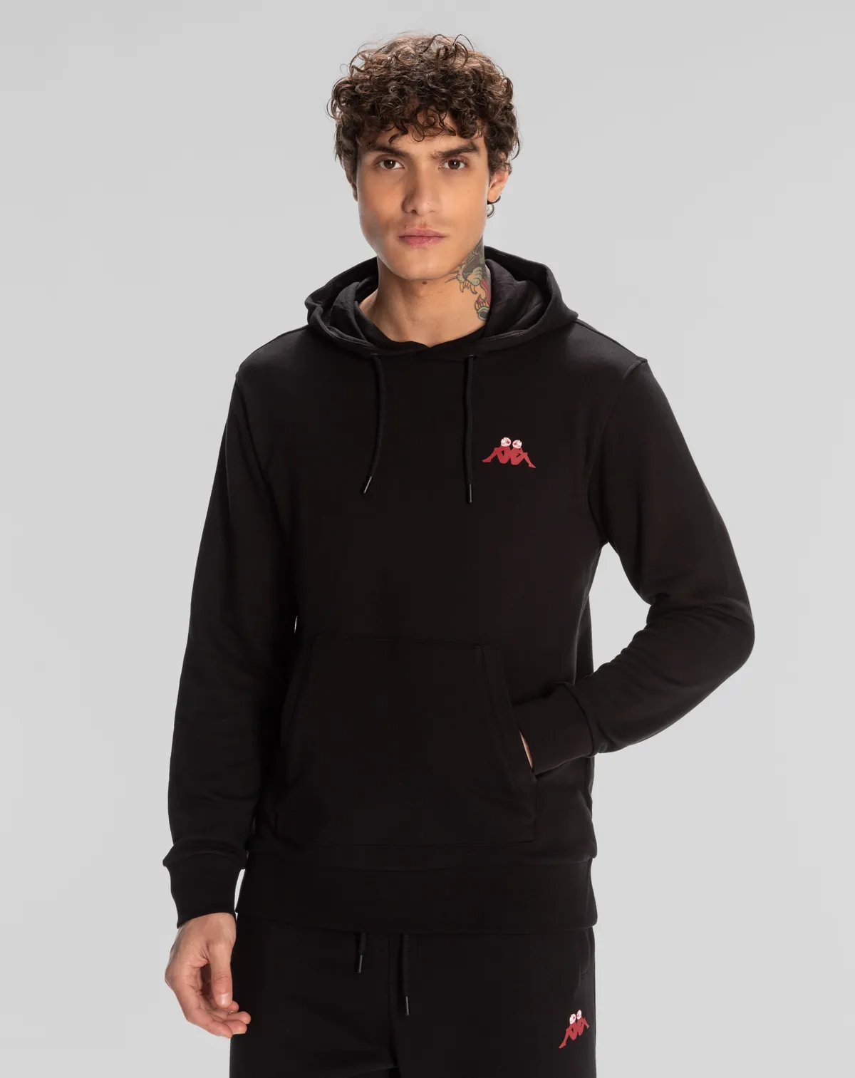 Siyah Authentic Space Jump Hoodie Erkek Siyah Regular Fit Hoodie