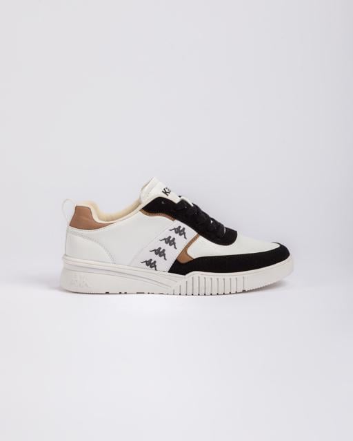 Beyaz Authentic Yenda Unisex Beyaz-Siyah Sneaker - KAPPA® Türkiye