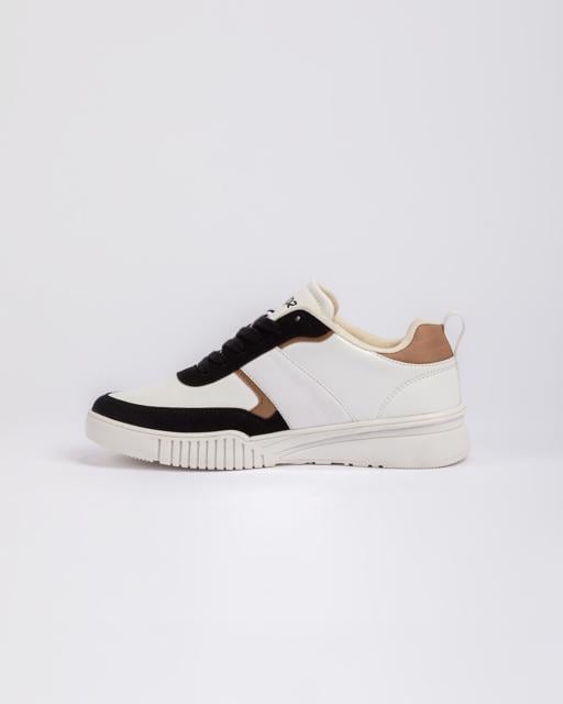 Beyaz Authentic Yenda Unisex Beyaz-Siyah Sneaker - KAPPA® Türkiye