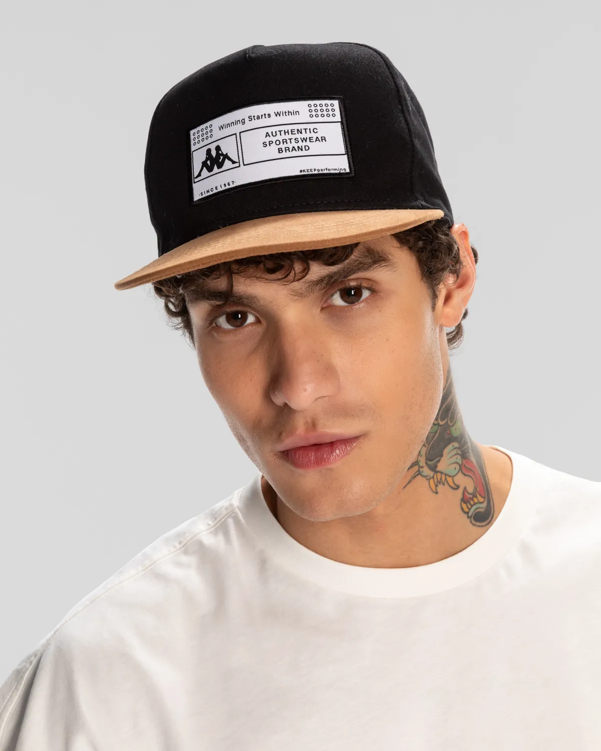 Siyah Authentic Sobad Erkek Siyah - Bej Şapka