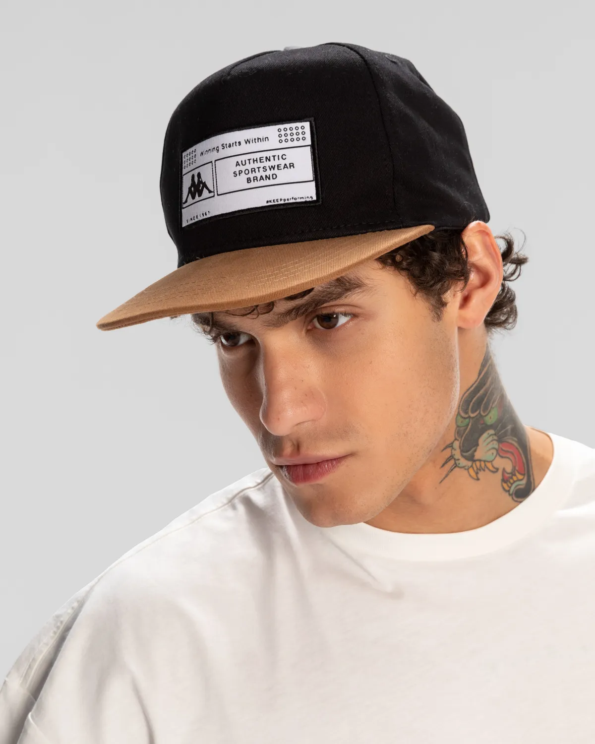 Siyah Authentic Sobad Erkek Siyah - Bej Şapka