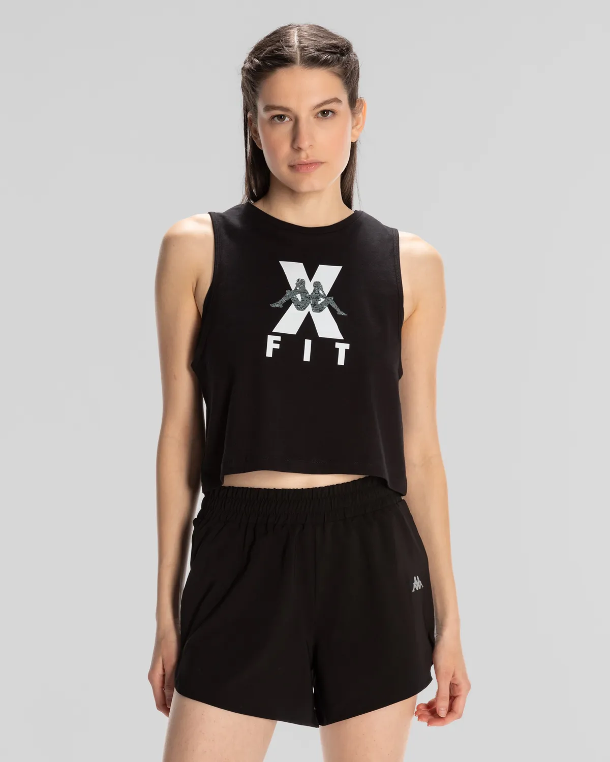 Siyah Kombat Wkt Exina Xfit Kadın Siyah Regular Atlet