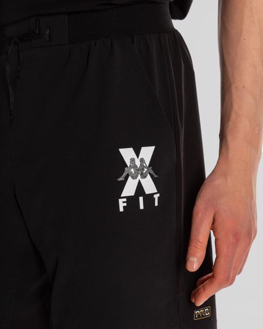 Siyah Kombat Wkt Egameno Xfit Erkek Siyah Regular Fit Performance Şort - KAPPA® Türkiye