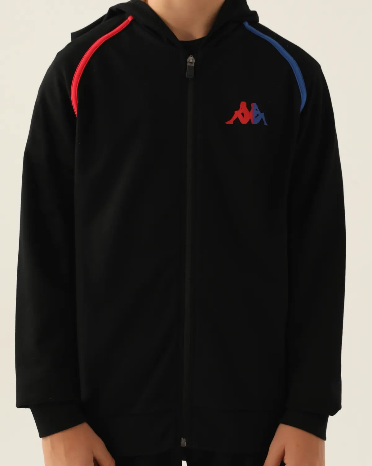 Siyah Authentic Colin Erkek Çocuk Antrasit Regular Fit Fermuarlı Eşofman Üstü