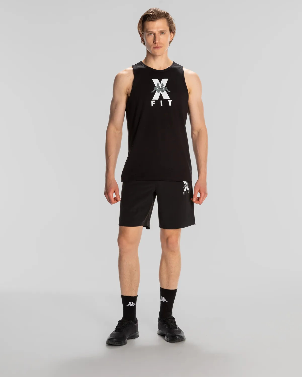 Siyah Kombat Wkt Ebolto Xfit Erkek Siyah Regular Fit Atlet