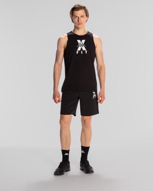 Siyah Kombat Wkt Ebolto Xfit Erkek Siyah Regular Fit Atlet - KAPPA® Türkiye