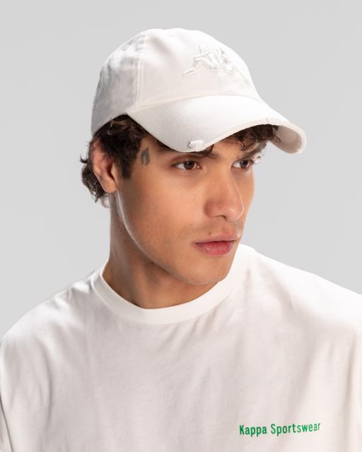 Beyaz Authentic Ramsy Unisex Beyaz Şapka - KAPPA® Türkiye