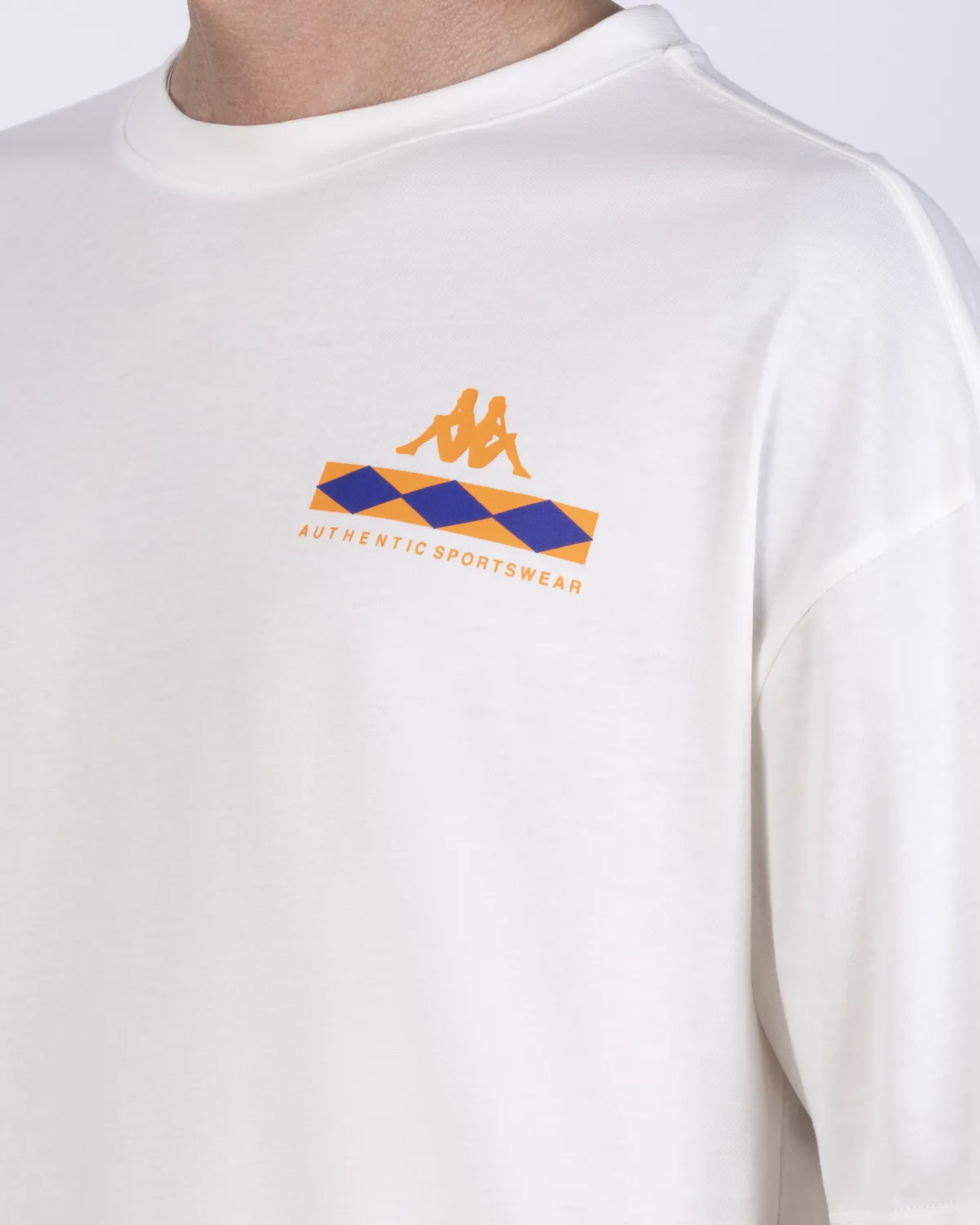 Beyaz Authentic Coledy Erkek Beyaz Oversize Fit Tişört