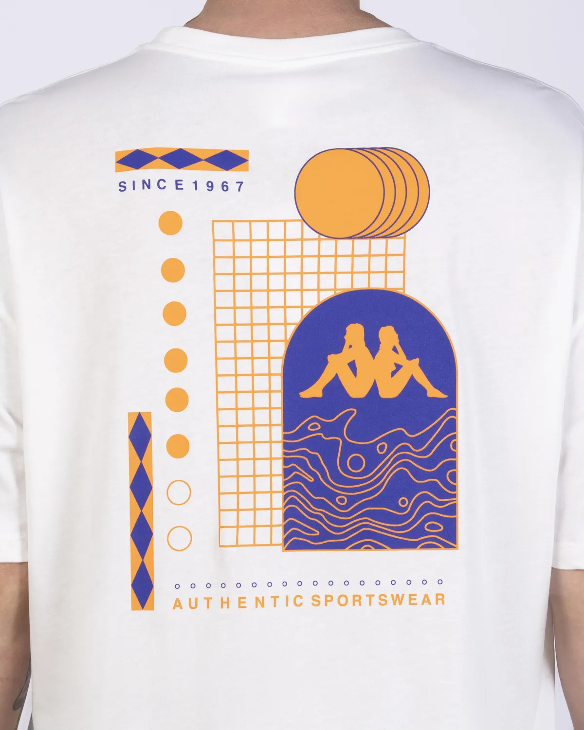 Beyaz Authentic Coledy Erkek Beyaz Oversize Fit Tişört