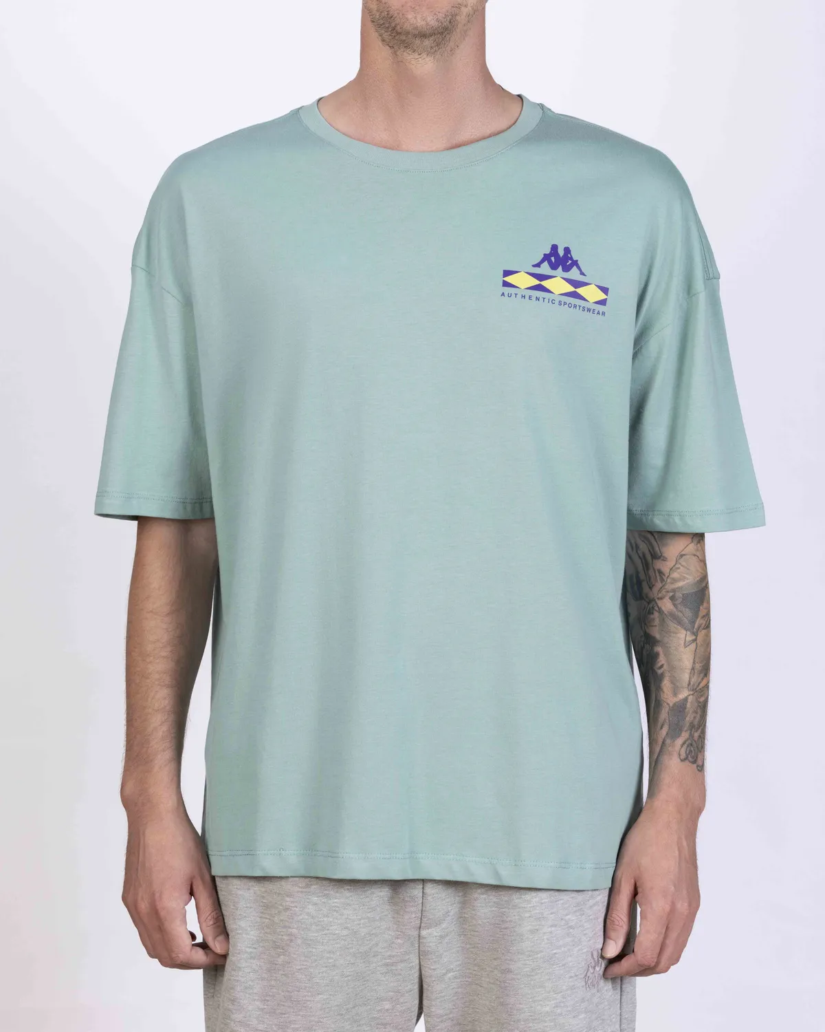 Mavi Authentic Coledy Erkek Cam Göbeği Oversize Fit Tişört