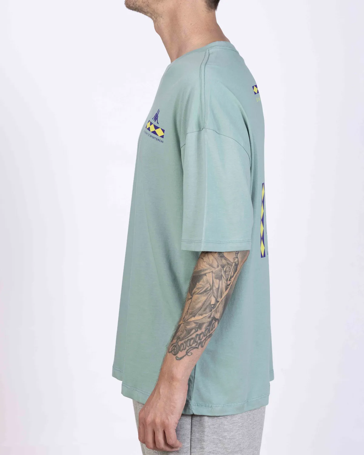 Mavi Authentic Coledy Erkek Cam Göbeği Oversize Fit Tişört