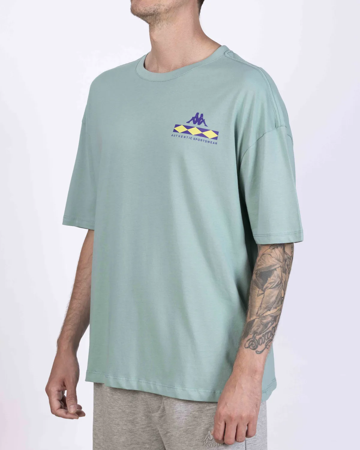 Mavi Authentic Coledy Erkek Cam Göbeği Oversize Fit Tişört