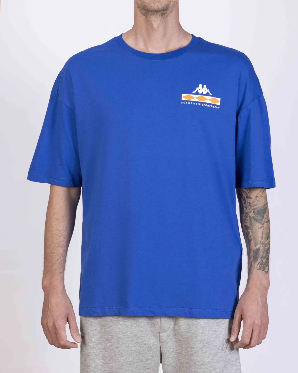 Mavi Authentic Coledy Erkek Mavi Oversize Fit Tişört