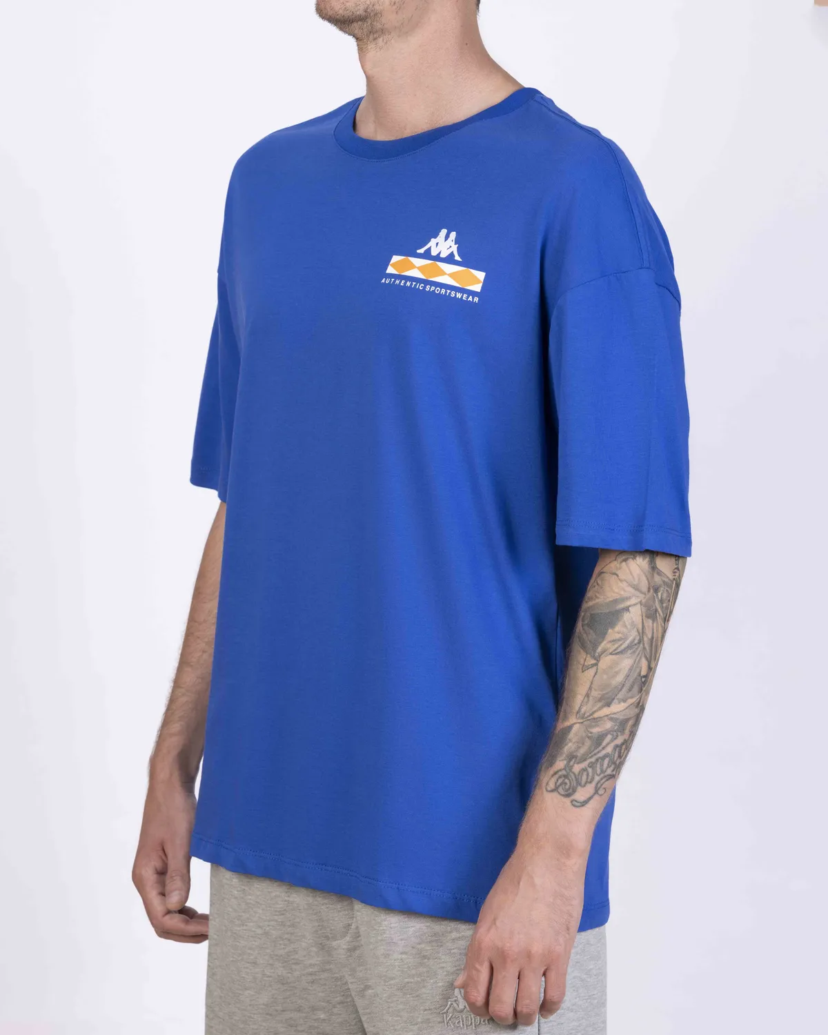 Mavi Authentic Coledy Erkek Mavi Oversize Fit Tişört