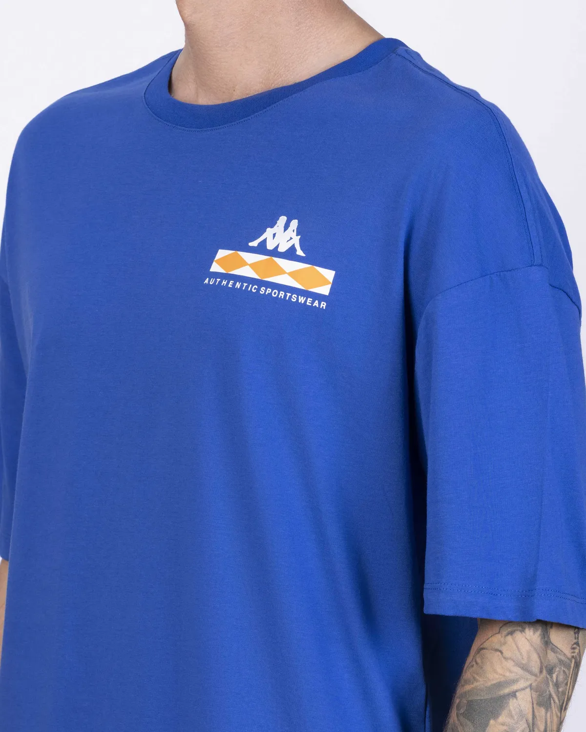 Mavi Authentic Coledy Erkek Mavi Oversize Fit Tişört