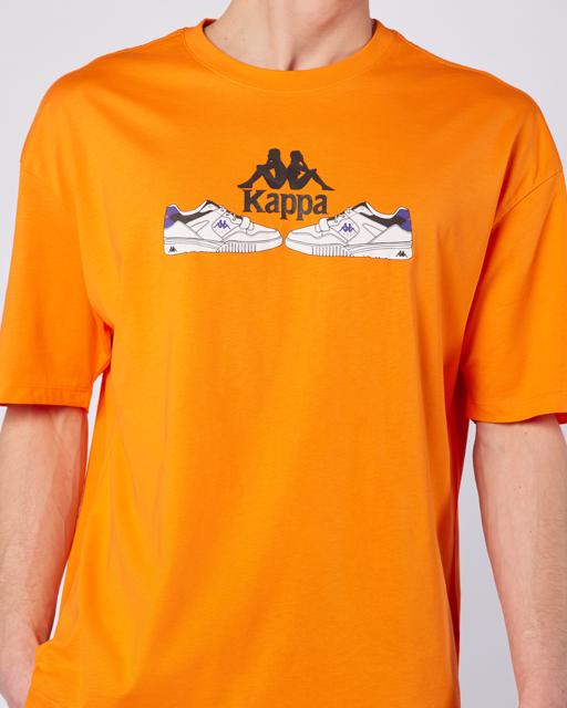 Turuncu Authentic Taster Erkek Koyu Turuncu Regular Fit Tişört - KAPPA® Türkiye