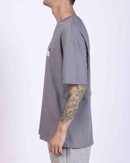 Gri Authentic Taster Erkek Gri Regular Fit Tişört - KAPPA® Türkiye