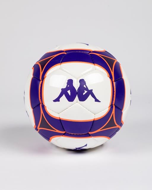 Beyaz Player 20.3c Unisex Beyaz-Mor-Turuncu Futbol Topu - KAPPA® Türkiye