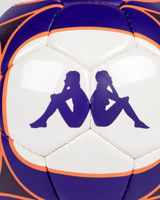 Beyaz Player 20.3c Unisex Beyaz-Mor-Turuncu Futbol Topu - KAPPA® Türkiye