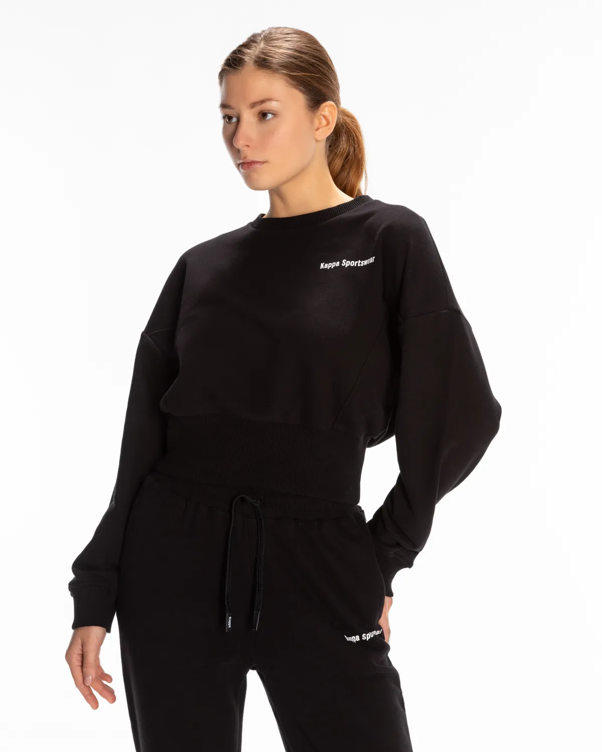 Siyah Authentic Jessa-Wmn-Sweatshirt Kadın Siyah Regular Fit Sweatshirt