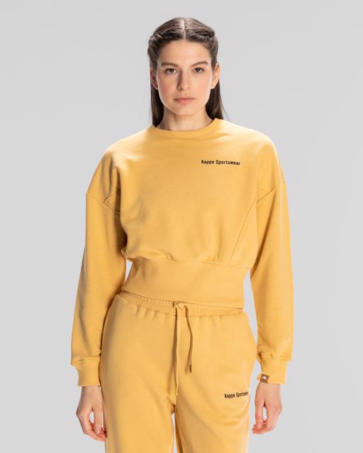 Bej Authentic Jessa-Wmn-Sweatshirt Kadın Bej Regular Sweatshirt - KAPPA® Türkiye