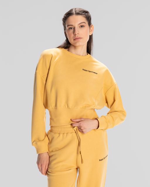 Bej Authentic Jessa-Wmn-Sweatshirt Kadın Bej Regular Sweatshirt - KAPPA® Türkiye