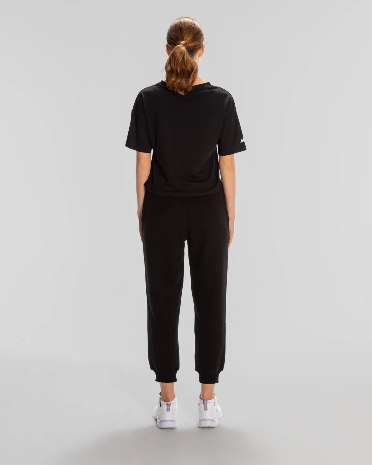 Siyah Authentic Jessa-Woman-T-Shirt Kadın Siyah Regular Fit Tişört