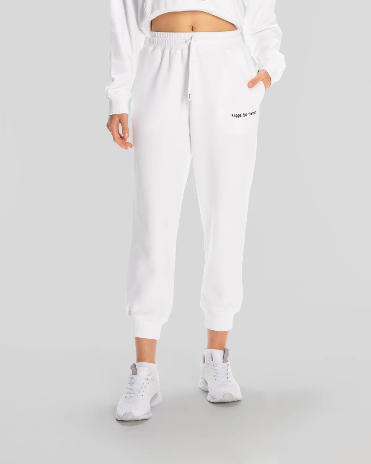Beyaz Authentic Jessa Jogger Wmn Kadın Beyaz Regular Fit Eşofman Altı