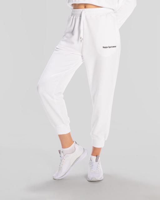 Beyaz Authentic Jessa Jogger Wmn Kadın Beyaz Regular Eşofman Altı - KAPPA® Türkiye