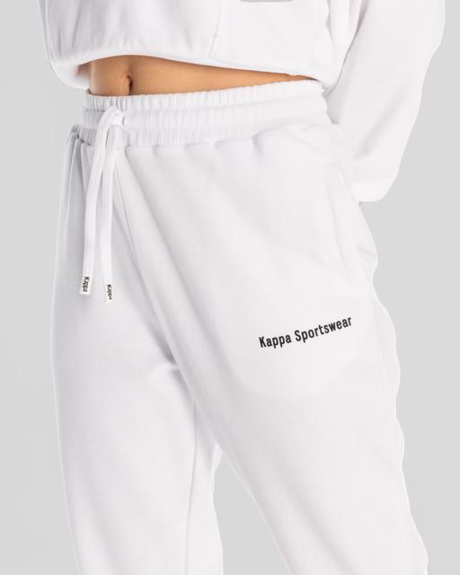 Beyaz Authentic Jessa Jogger Wmn Kadın Beyaz Regular Eşofman Altı - KAPPA® Türkiye