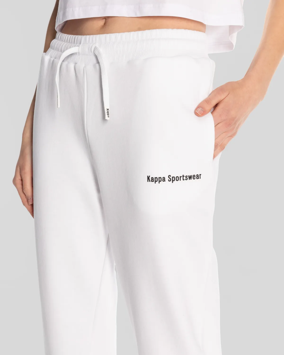 Beyaz Authentic Jessa Jogger Wmn Kadın Beyaz Regular Fit Eşofman Altı