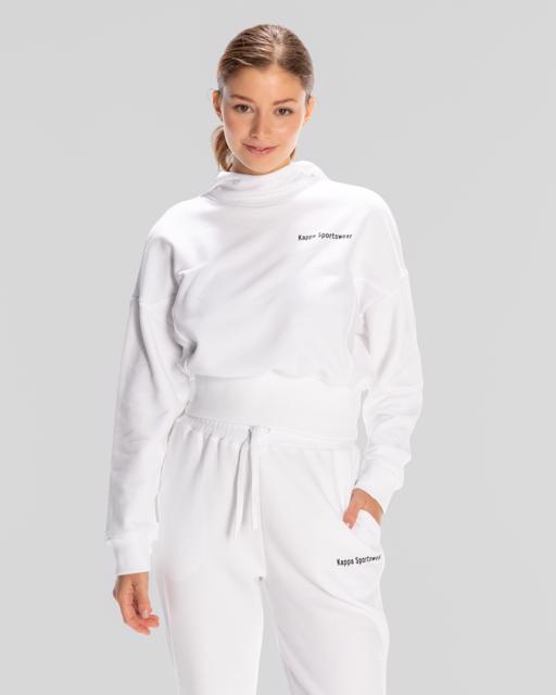 Beyaz Authentic Jessa Hoodie Wmn Kadın Beyaz Regular Fit Hoodie - KAPPA® Türkiye