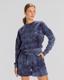 Authentic Rosemary Sweathshirt Kadın Mavi Regular Fit Sweatshirt