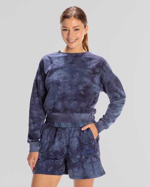 Mavi Authentic Rosemary Sweathshirt Kadın Mavi Regular Fit Sweatshirt - KAPPA® Türkiye