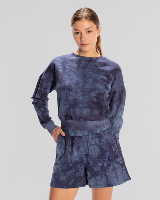 Mavi Authentic Rosemary Sweathshirt Kadın Mavi Regular Fit Sweatshirt - KAPPA® Türkiye